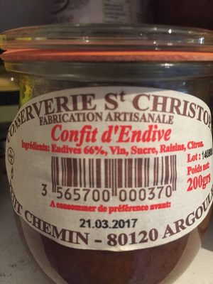 Confit d'Endive