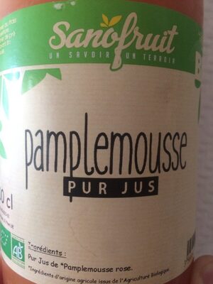 Pamplemousse pur jus
