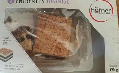 Entremets tiramisu