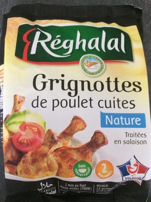 Grignotte poulet Reghalal Nature sachet