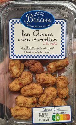 Les Acras aux crevettes à la créole