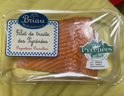 Filet de truite fes pyrénées
