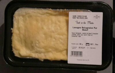 Lasagne Bolognaise Pur Boeuf