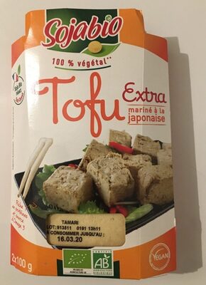 Tofu extra mariné a la japonaise
