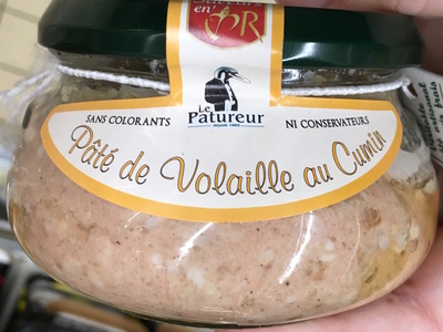 Pâté de Volaille au Cumin