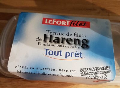 Terrine de filets de Hareng fumés au bois de hêtre