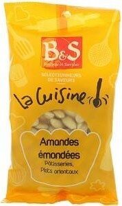Amandes émondées B &S Sachet