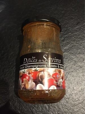 Sauce champignons bolets et cèpes