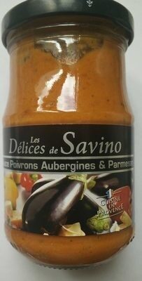 Sauce Poivrons, Aubergines & Parmesan