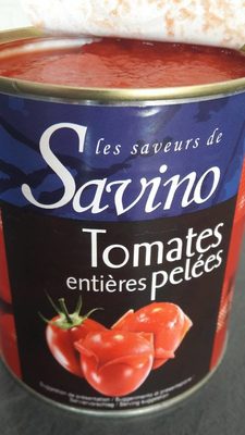 Tomates entières pelées
