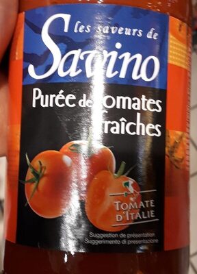 Purée de tomate fraîches