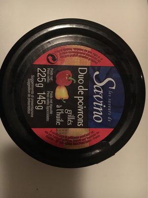 Duo de poivrons grillés à l'huile