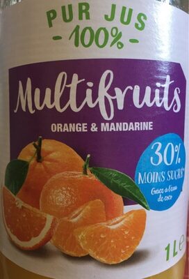 Jus orange mandarine