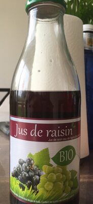 Jus de raisin Bio