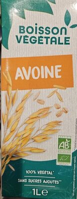 Boisson Végétale Avoine