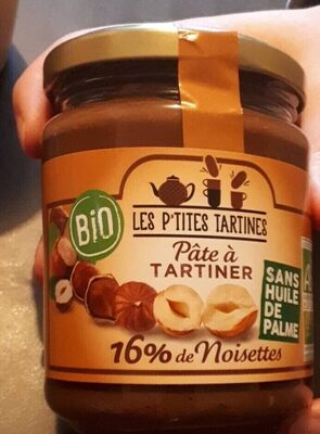 Pâte à tartiner 16% de noisettes