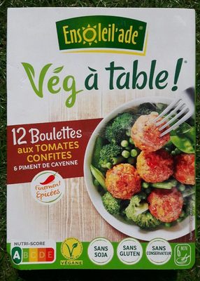 12 boulettes aux tomates confites & piment de cayenne