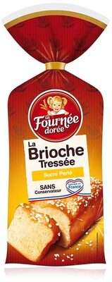La brioche tressée Au sucre perlé