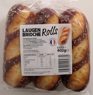 Laugen Brioche Rolls