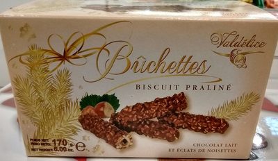 Bûchettes Biscuit Praliné