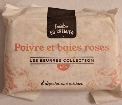 Beurre Poivre et baies roses