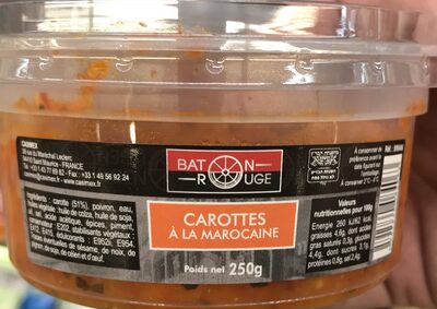 Carottes à la Marocaine