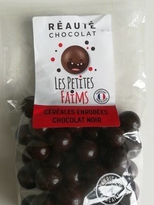 Céréales enrobés chocolat noir