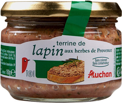 Terrine de lapin aux herbes de Provence