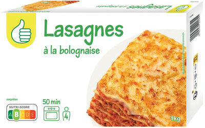 Lasagnes à la bolognaise 1kg surgelées