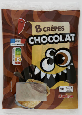 8 crêpes Fourrage Chocolat