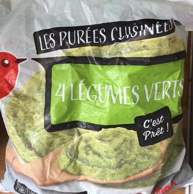 Purée de légumes verts