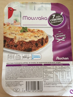 Moussaka surgelée
