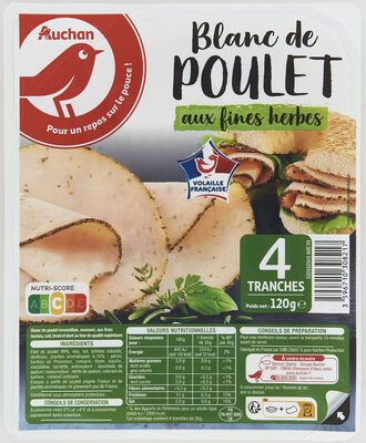 Blanc de poulet aux fines herbes