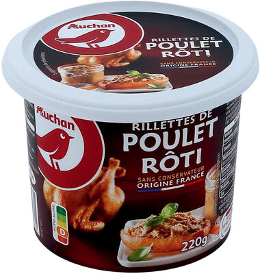 Rillettes de poulet roti