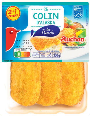 colin d'Alaska MSC - Les panés - 2 + 1 offert
