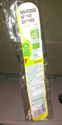 Saucisse sèche droite