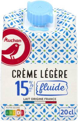Crème légère fluide15% mat. gr.