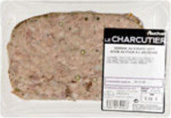Le Charcutier terrine au poivre vert