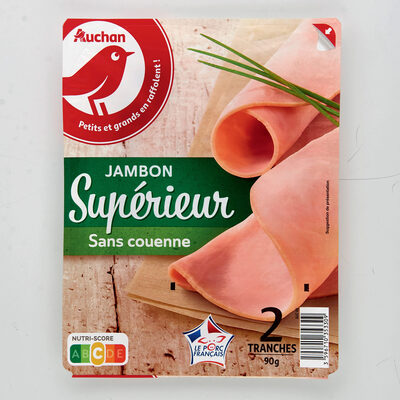 Jambon supérieur sans couenne