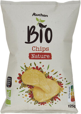Auchan Bio Chips Nature