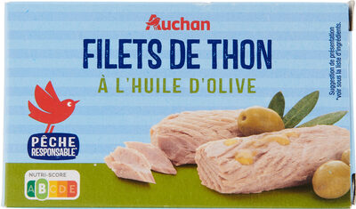 Filets de thon à l'huile d'olive