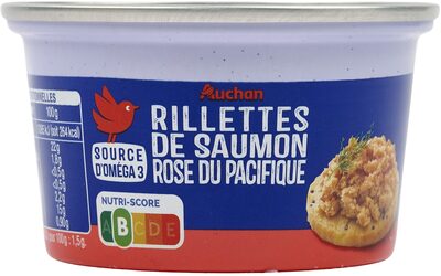 Rillettes de saumon rose du Pacifique