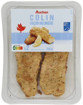 colin d'Alaska - façon meunière - préparation à base de colin d'Alaska