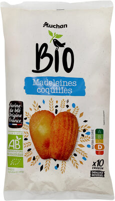 Madeleines coquilles BIO