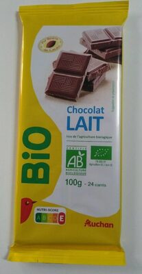 Chocolat Lait Bio