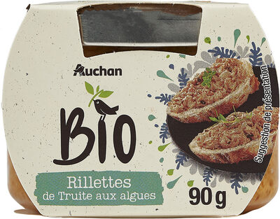 Rillettes de truite aux algues