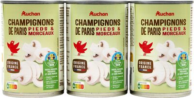 Champignons de Paris Pieds et morceaux