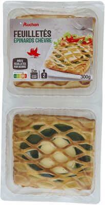 Feuilletés épinards chèvre