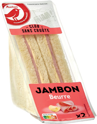 ClubJambon beurreSans croûte