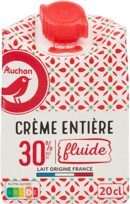 Crème entière fluide30% mat. gr.